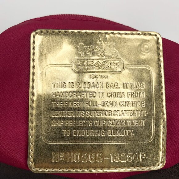 COACH Madison Brown Shimmery Leather Hobo/Shoulder Bag - H0868-13250P - Picture 2 of 16